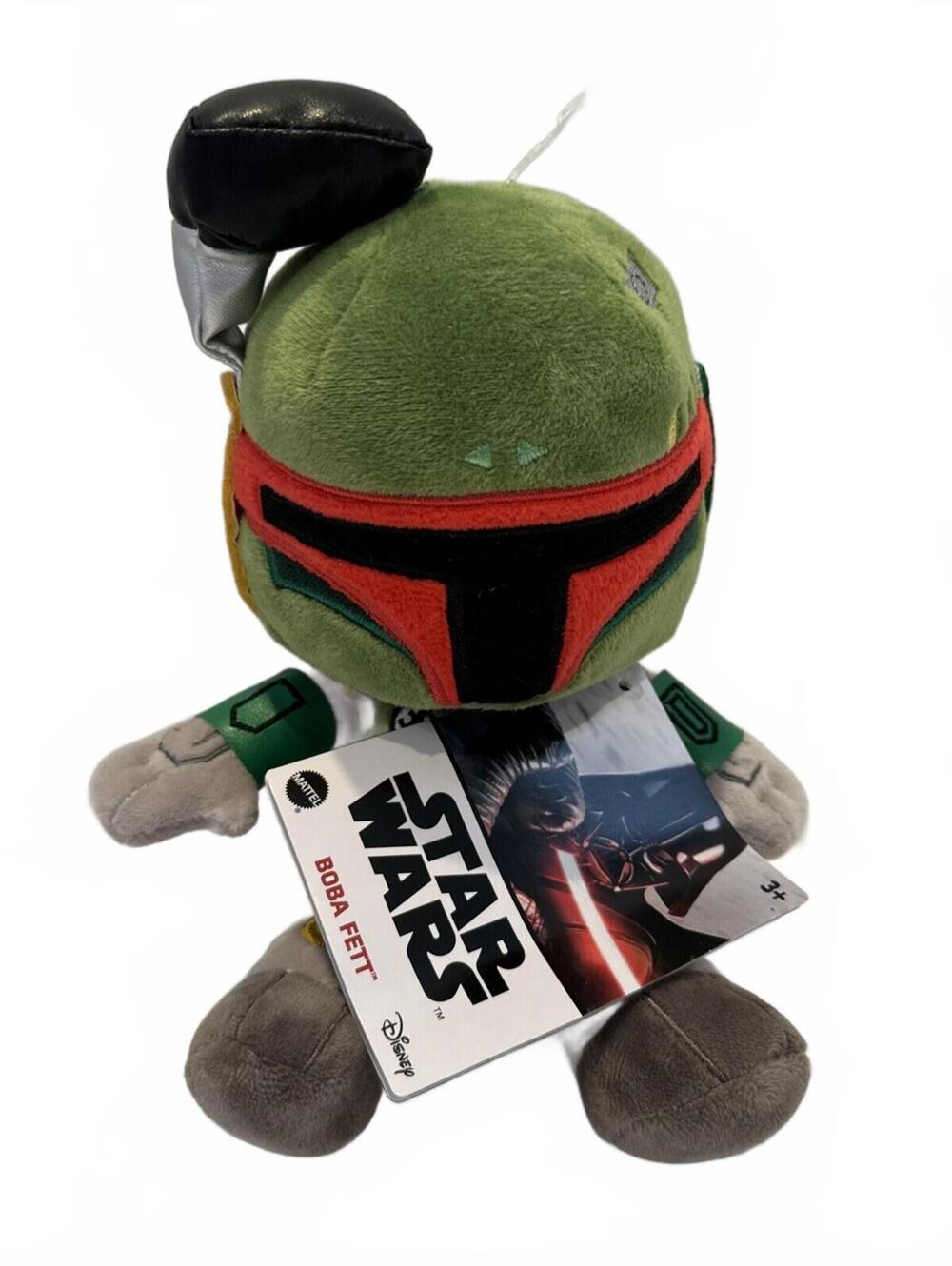 NEW Star Wars - Boba Fett - 8 Inch Plush - Disney Authentic - Mattel